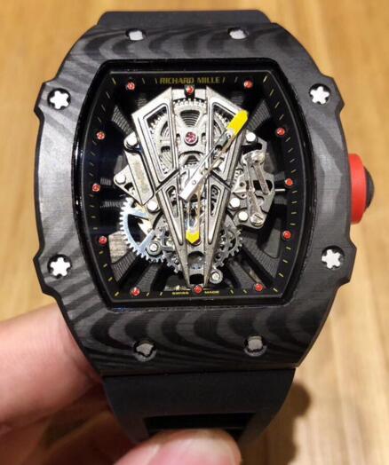 Richard Mille Rafael Nadal RM27-03 NTPT carbon fiber Tourbillon mens watch copy